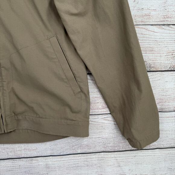 Volcom Warren Full Zip Hooded Jacket Mens Small Brown Gray NEW - Picture 6 of 14